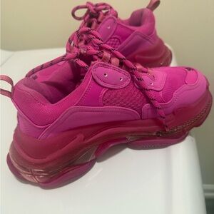 Balenciaga Hot Pink Women's Sneakers
